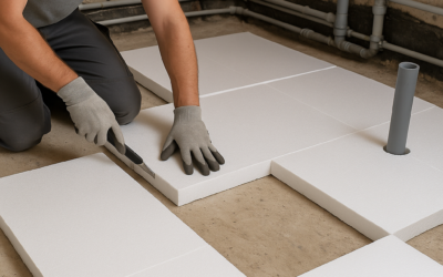 Aljzatbetonozás szigetelt aljzaton – így készül a tökéletes padlóalap